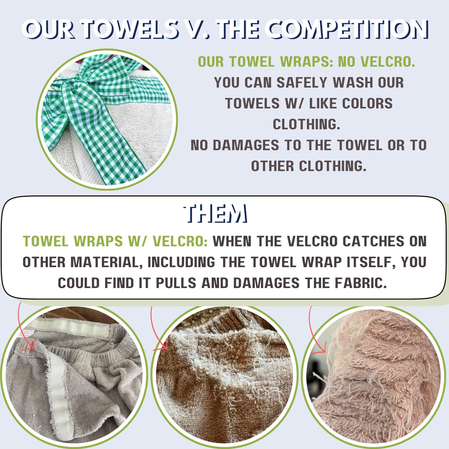 UWRAPT - His & Hers Towel + Wrap All-in-One with Adjustable Tie Closure. No Hook & Loop. No Elastic. No Buttons. No Snaps. Simply Wrap, Tie, & Go!